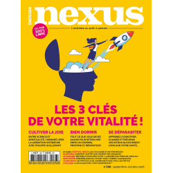 Couverture du magazine Nexus n°166 — Les 3 clés de votre vitalité (septembre-octobre 2026)