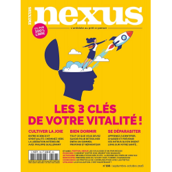 Couverture du magazine Nexus n°166 DIGITAL — Les 3 clés de votre vitalité (septembre-octobre 2026)