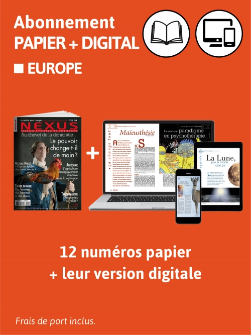 2 ans Abo. Europe Papier et Digital