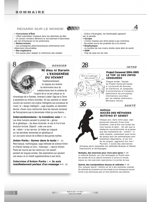 N° 43 (mars-avril 2006)